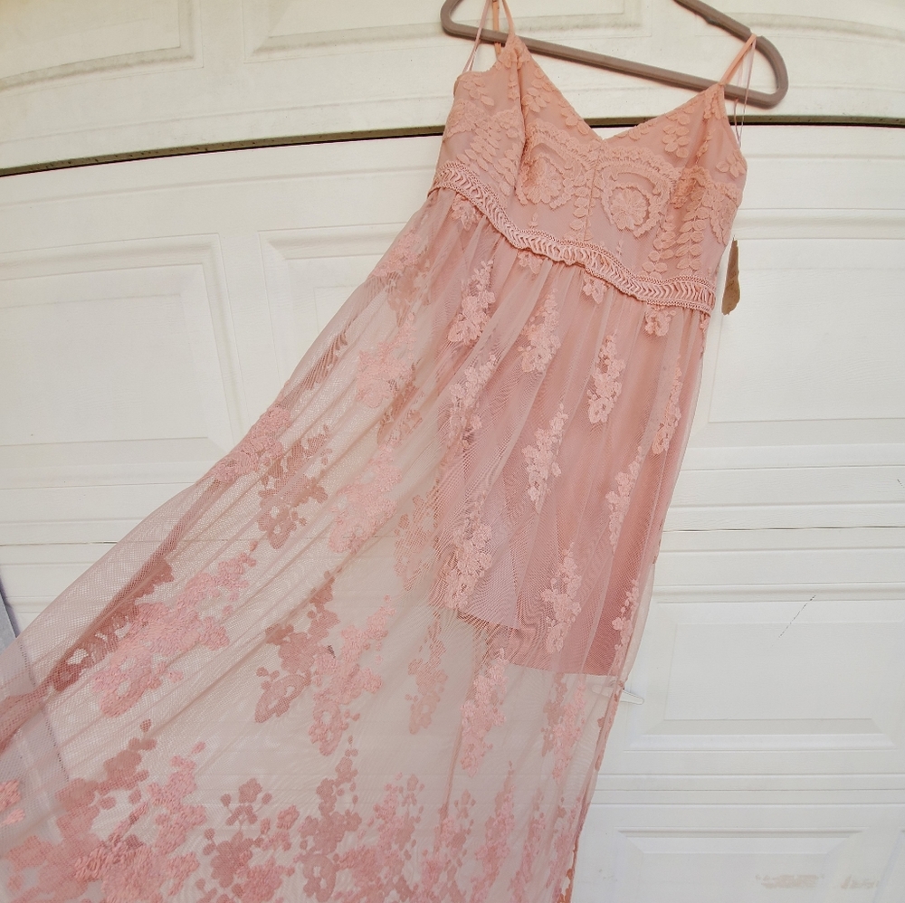 Altar'd State Lace Maxi Dress (Apolonia)
